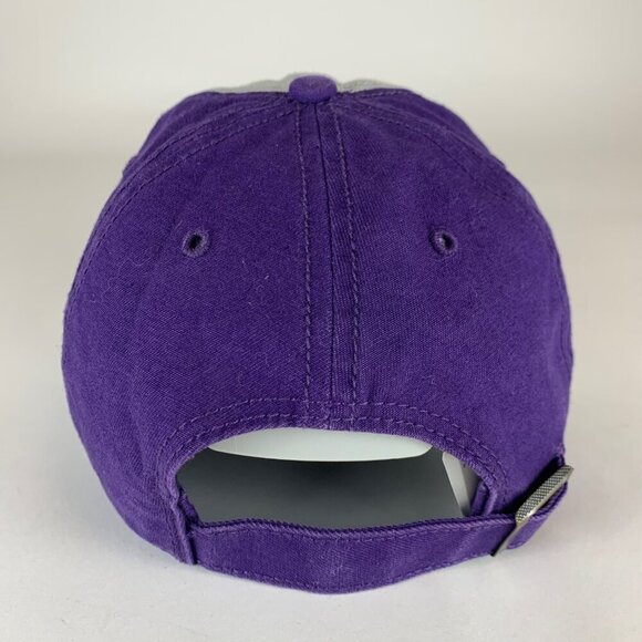 Colorado Rockies MLB Purple Gray 47 Brand Clean Up Spring Training Strapback Hat - Picture 5 of 8